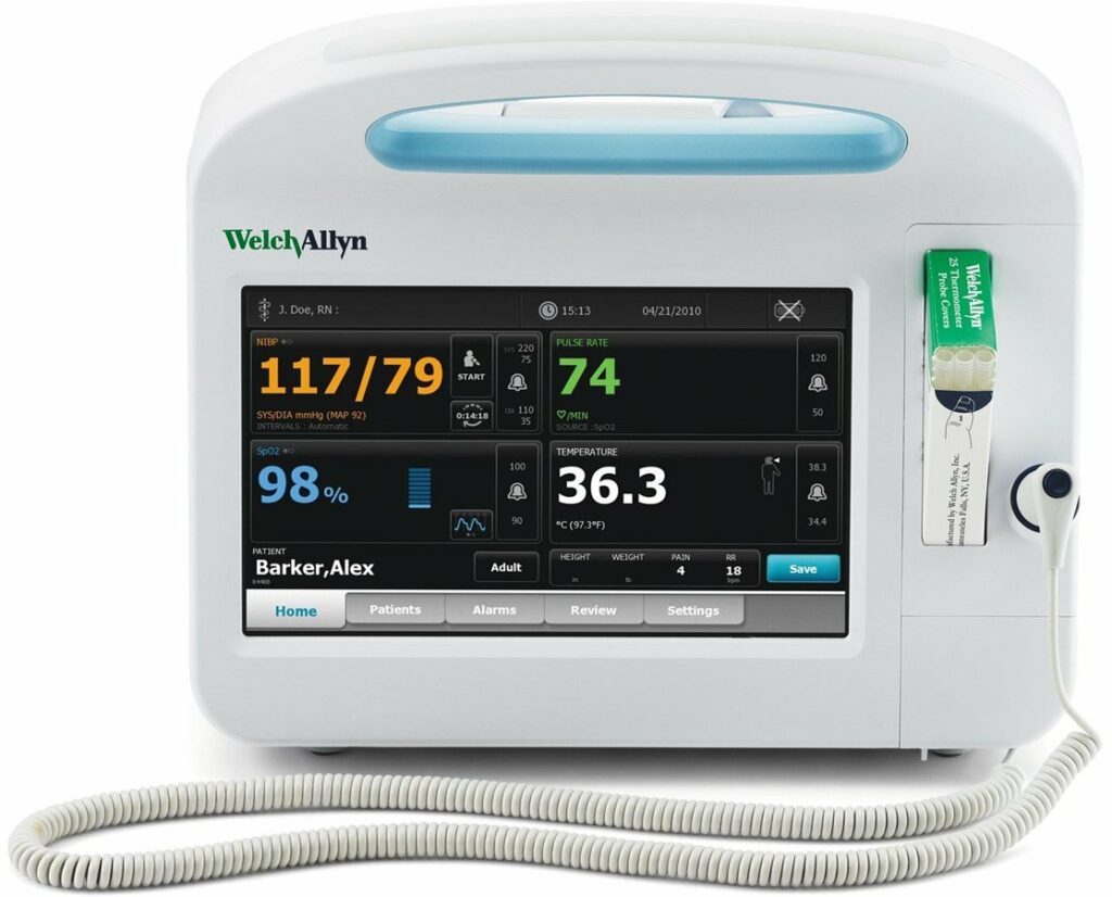 Welch Allyn 6000 Series Vital Sign Monitor PioBio welch-allyn-6000-series-vital-sign-monitor-piobio