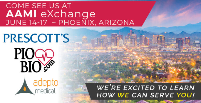 Come see us at AAMI eXchange June 14-17 – Phoenix, Arizona