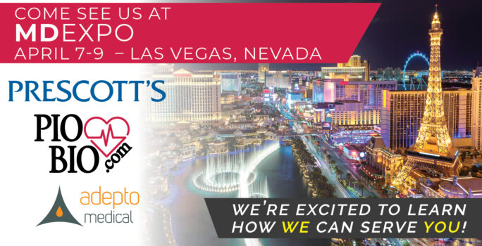 Come see us at MDExpo April 7-9 – Las Vegas, Nevada